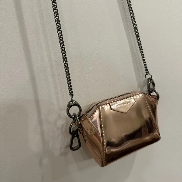 Authentic micro Givenchy Antigona crossbody with key holder